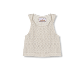 Marine Collection | Jacquard Fabric Crop Top